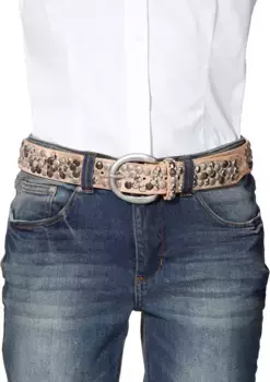 Ремень Heine с заклепками, цвет Rosegold