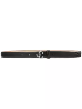 Ремень Helina с пряжкой-логотипом JIMMY CHOO, черный