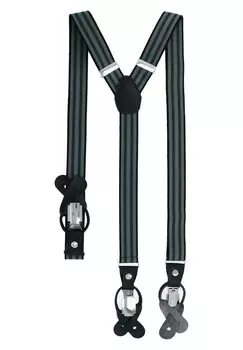 Ремень HOSENTRGER STREIFEN WILLEN, антрацит