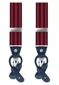 Ремень HOSENTRGER STREIFEN WILLEN, красный