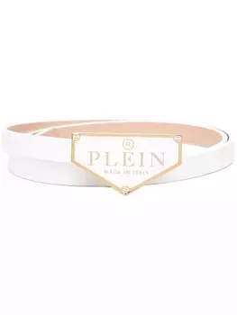 Ремень Iconic Plein Philipp Plein, белый