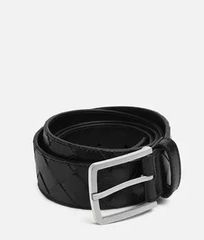 Ремень Intrecciato Bottega Veneta, черный