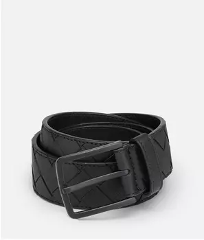 Ремень Intrecciato Bottega Veneta, черный
