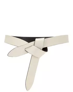 Ремень Isabel Marant Lecce, цвет Chalk & Black