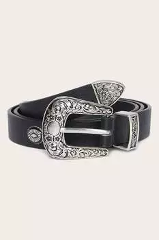 Ремень из экокожи Motivi, черный