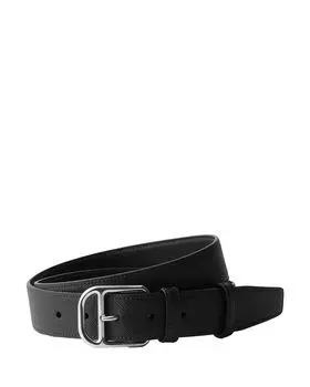 Ремень из кожи Saffiano Prada, черный