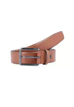 Ремень из кожи Зевса Porsche Design, цвет cognac