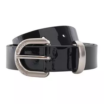 Ремень из лакированной кожи Stussy