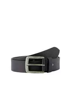 Ремень из натуральной кожи в полоску Paddock'S, черный