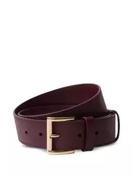 Ремень из сафьяновой кожи Prada, красный