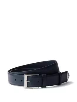 Ремень из сафьяновой кожи Prada, синий
