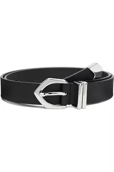 Ремень из телячьей кожи наппа скинни Anderson'S, черный