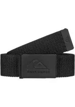 Ремень из ткани Quiksilver "PRNCPL SCHWACK BLTS KVJ0", черный