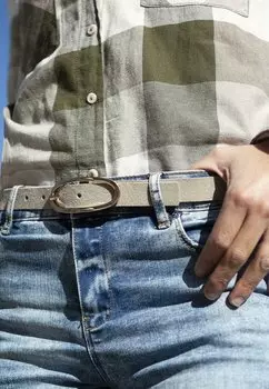 Ремень JL JASLEN, темно-коричневый