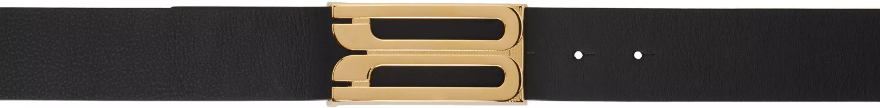 Ремень Jumbo Frame Victoria Beckham, черный