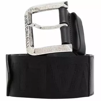 Ремень Just Cavalli Logo, черный