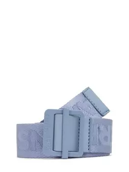 Ремень Karl Lagerfeld Belt Webbing, пыльно-голубой