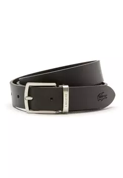 Ремень КОМПЛЕКТ ELEGANCE Lacoste, коричневый нуар