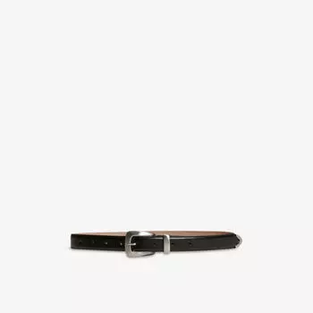 Ремень кожаный Benny Khaite, черный