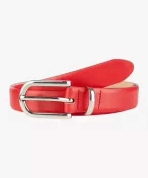 Ремень кожаный Brax "Стиль ЖЕНСКИЙ РЕМЕНЬ", красный