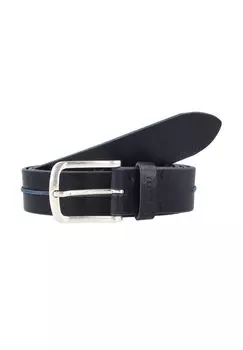 Ремень кожаный bugatti, цвет Marine