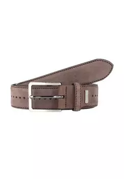 Ремень кожаный bugatti, коричневый