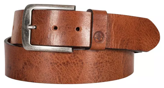 Ремень кожаный DL-AC-4, коричневый Detlev Louis, коричневый