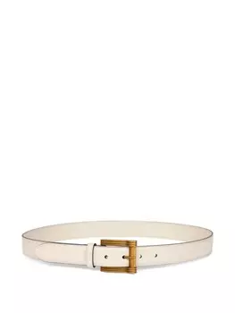 Ремень кожаный ETRO, белый