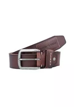 Ремень кожаный GREEN BURRY, коричневый