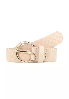 Ремень кожаный JOOP!, бежевый