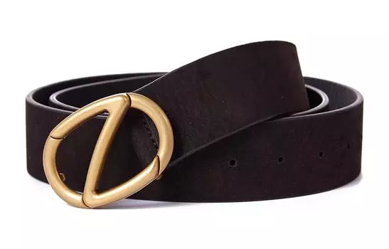 Ремень кожаный Kenzo мужской, черный