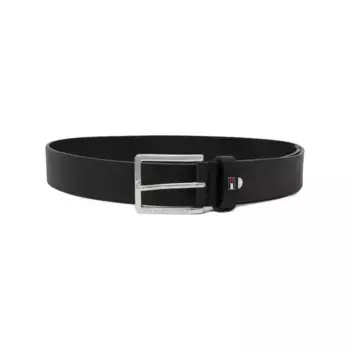 Ремень кожаный оливковый 3,5 прил. Tommy Hilfiger, черный