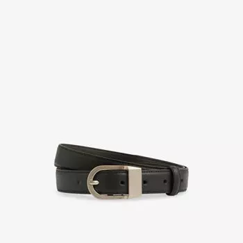 Ремень кожаный Reiss Hazel, черный