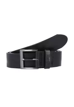 Ремень кожаный Strellson, черный