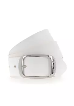 Ремень кожаный Tamaris, белый