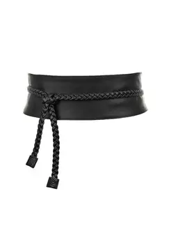 Ремень кожаный Tamaris, черный