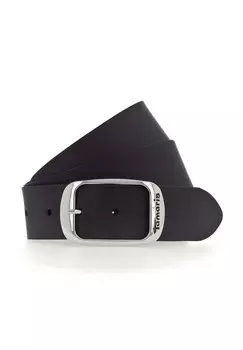 Ремень кожаный Tamaris, черный