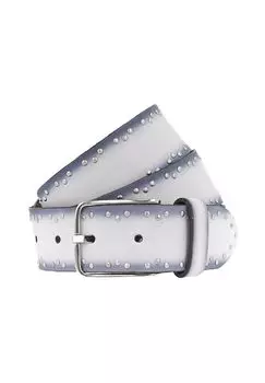 Ремень кожаный Vanzetti, белый