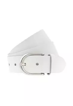 Ремень кожаный Vanzetti, белый