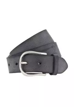 Ремень кожаный Vanzetti, черный