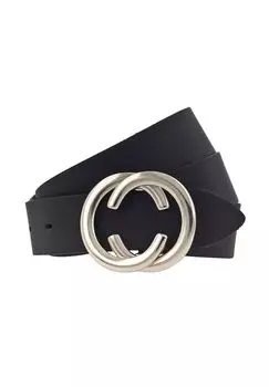 Ремень кожаный Vanzetti, черный