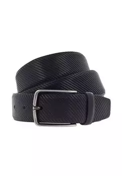 Ремень кожаный Vanzetti, черный