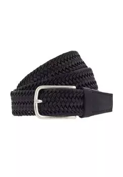 Ремень кожаный Vanzetti, черный