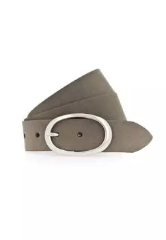 Ремень кожаный женский Vanzetti, цвет Grau Tau 623
