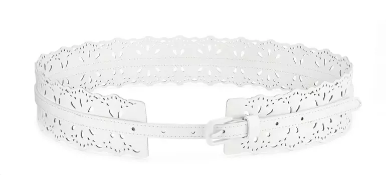 Ремень LASCANA, белый