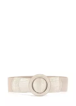 Ремень LASCANA Taillen, кремовый