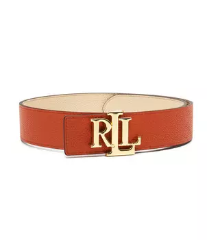 Ремень LAUREN RALPH LAUREN double face, бежевый