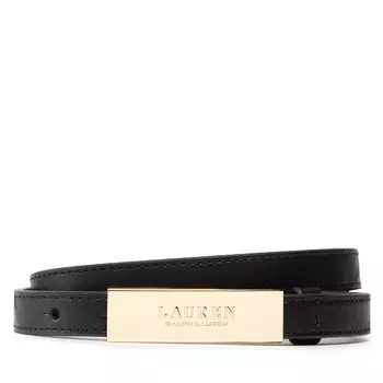 Ремень Lauren Ralph Lauren Plaque, черный