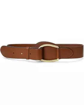 Ремень Lauren Ralph Lauren Wide Ring Equestrian-Belt-Wide, цвет Lauren Tan