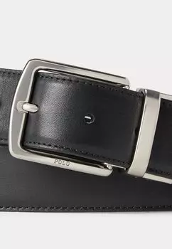 Ремень LEATHER BELT & CARD CASE GIFT SET Polo Ralph Lauren, черный
